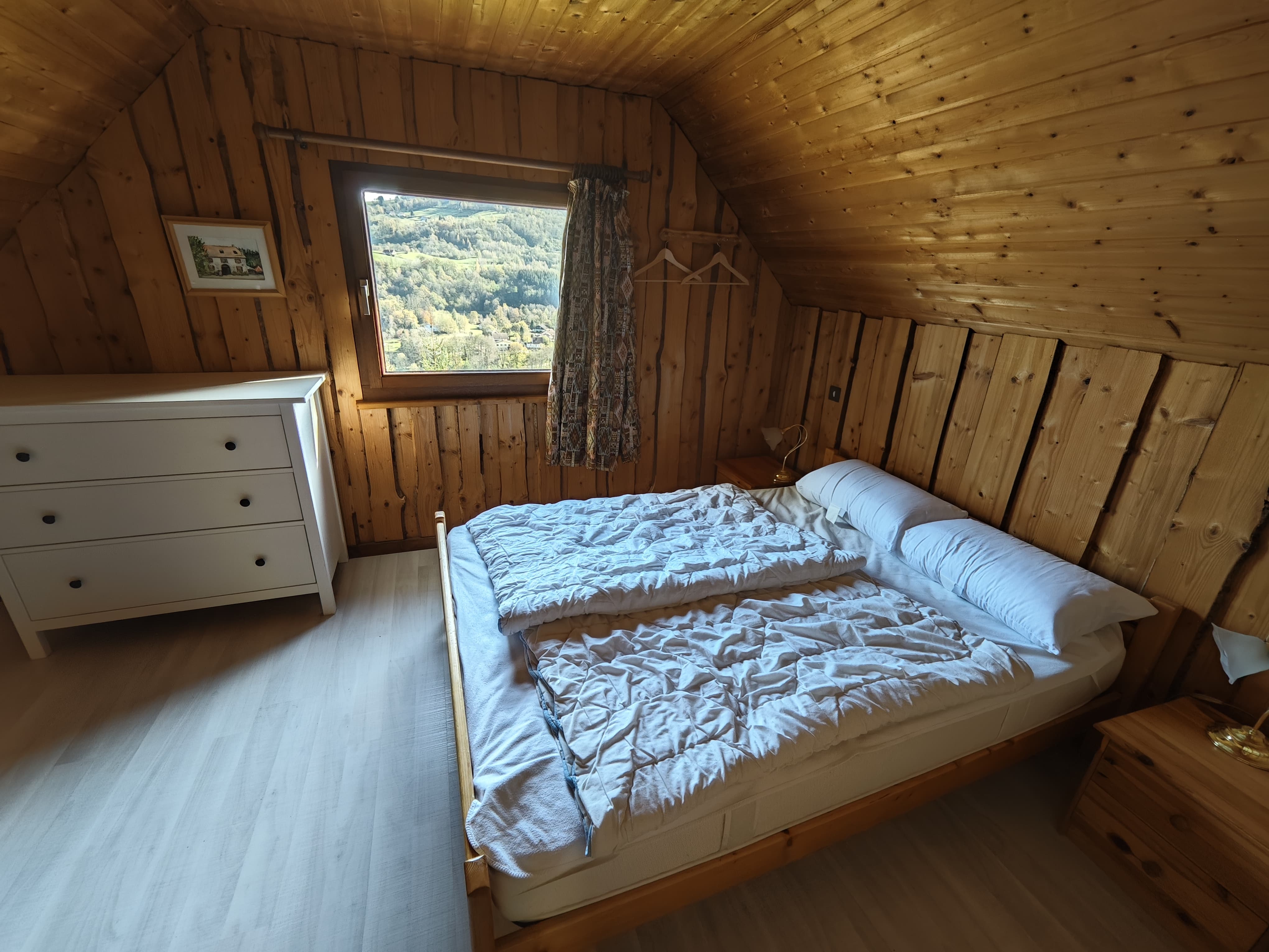 Schlafzimmer Doppelbett Oben